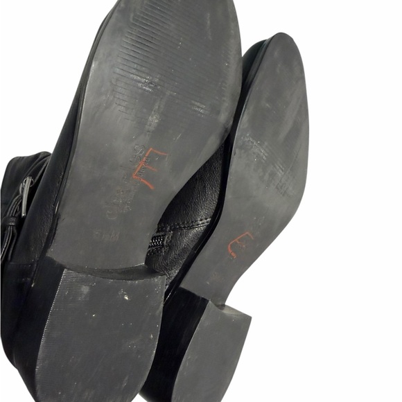 Charles by Charles David Women's Black Moto Boots Sz 5.5 - Picture 12 of 13